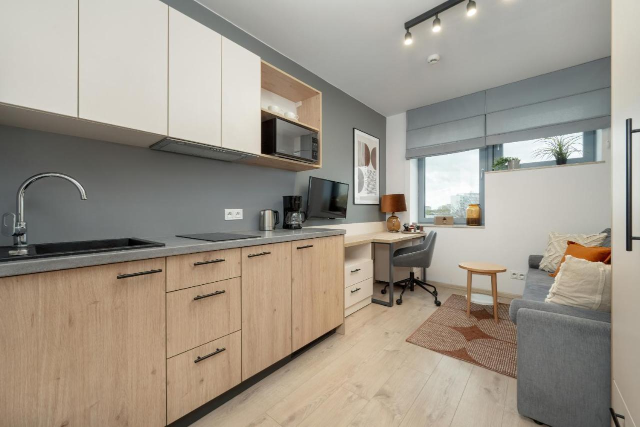 Trendy Studios With Home Office Near Wroclaw Main Station By Noclegi Renters Eksteriør billede