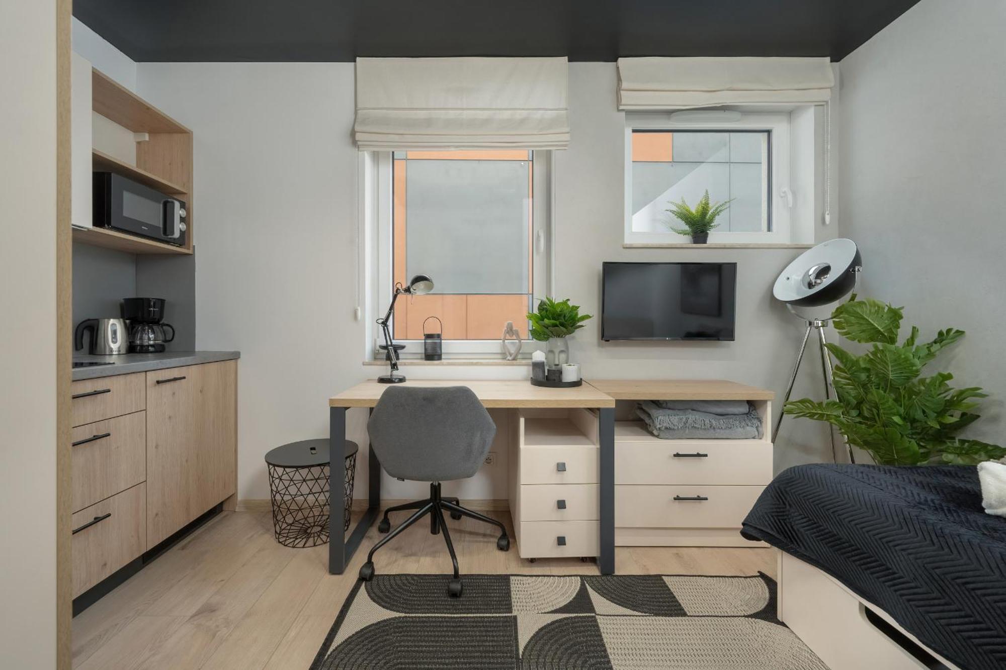 Trendy Studios With Home Office Near Wroclaw Main Station By Noclegi Renters Eksteriør billede